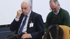 El exministro del Interior Jorge Fern�ndez D�az, sentado en el banquillo de la Audiencia Nacional.
