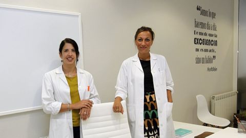 Carmen Marn (izquierda) y Alicia Lage (derecha) del gabinete psicolgico Sinapsis