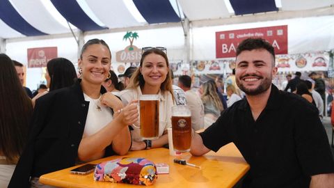 Asistentes al Oktoberfest de Gij�n
