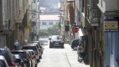 Imagen de archivo de la calle San Diego de Ferrol