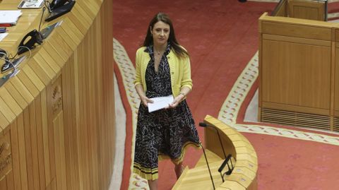 La conselleira María José Gomez