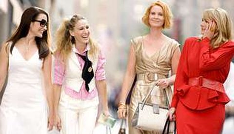 Las protagonistas de �Sexo en Nueva York�, serie de la que se grabaron seis temporadas.