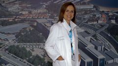 Rosario L�pez Rico, jefa de estudios del Chuac y presidenta del comit� organizador del primer Congreso Gallego de Formaci�n Sanitaria Especializada que se celebrar� en el Hospital Universitario A Coru�a (Chuac)