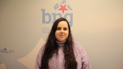 Iria Buide, número 6 de la lista del BNG de Lugo