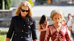 La infanta Elena, en la boda de la familia Matossian