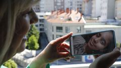 Mar�a del Carmen Araujo, madre ourensana, acoge a ni�os del S�hara cada�a�o