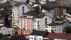 Vista urbana de Monforte.