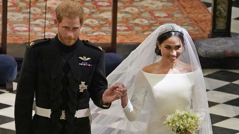El traje de Meghan Markle habr�a costado unos 228.000 euros.