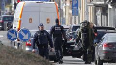 Operaci�n antiterrorista en Bruselas