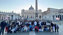 Viaje de alumnos del IES Nmero Un a Roma y Venecia