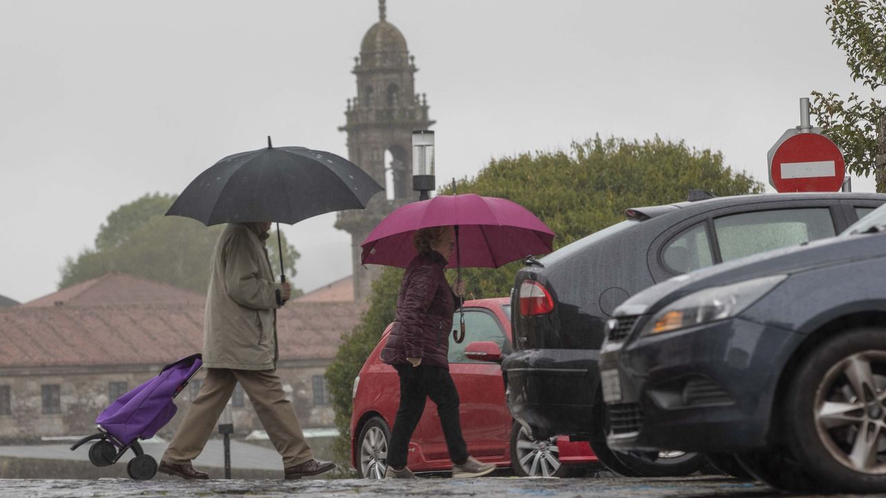 Chubascos antes del regreso del anticiclón