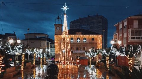 Decoración de Navidad en O Carballiño