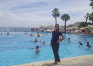 Alba Regueiro cambi� el campus de Ourense por Cabo San Lucas, en M�xico, donde trabaja en un hotel. 