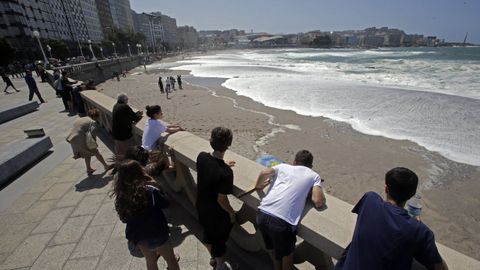 Da de mareas vivas en la vspera de San Juan de hace 10 aos. 