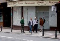 Imagen de archivo de la c�ntrica calle San Andr�s de A Coru�a, donde proliferan los locales vac�os