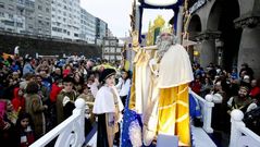 Desfile de los Reyes Magos por Santiago y comarca