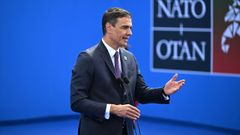 Comparecencia de Pedro S�nchez al finalizar la cumbre de la OTAN