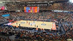 El Coliseum, durante la final a cuatro de ascenso a la Liga Endesa.