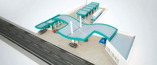 La gasolinera �libre� tendr� varios surtidores y zona de lavado.