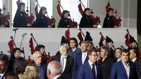 Feijoo en el acto de entrega de las Medallas de Galicia 2016