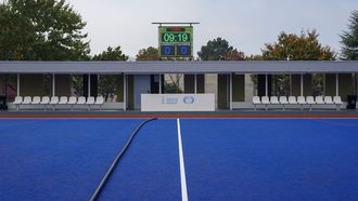 Campo de hockey hierba de Mari�amansa, en Ourense.