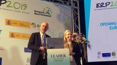 Inauguraci�n del plenario del parlamento rural en Cand�s, organizado por el Reader