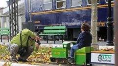 Instalaciones del museo del ferrocarril, antes del cierre motivado por la pandemia