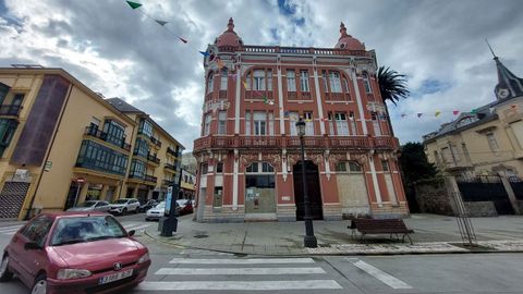 La Casa Rosa de Ribadeo, en cuyo bajo abrirá la cervecería internacional