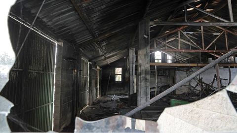 Las instalaciones municipales sufrieron un voraz incendio el pasado 5 de enero.