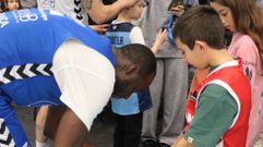 Entreno de puertas abiertas del Breo, en im�genes