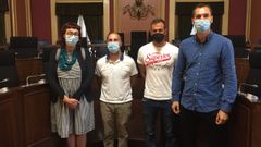 Toma de posesi�n de los nuevos trabajadores del Concello de Ourense.