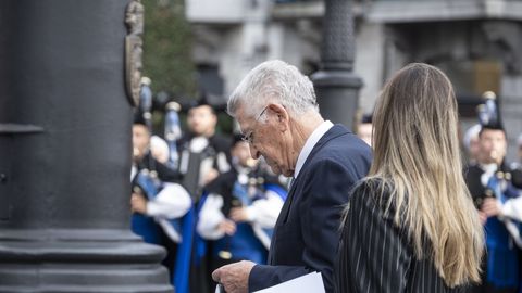 Llegada a la entrega de los Premios Princesa de Asturias 2025