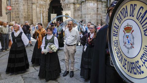 Procesin de Corpus Christi en Ourense.