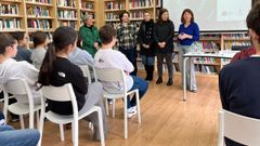 <span lang= gl >Imaxe de arquivo dunha actividade organizada polo Colexio Oficial de Xornalistas de Galicia para dotar � cidadan�a de ferramentas coas que evitar ser v�tima ou propagador de bulos</span>