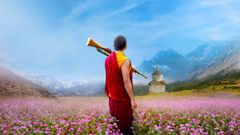 Fotograma del filme �El monje y el rifle�.