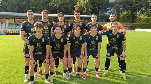Alineaci&oacute;n del Viveiro en su visita del mi&eacute;rcoles al Racing Vilalb&eacute;s.