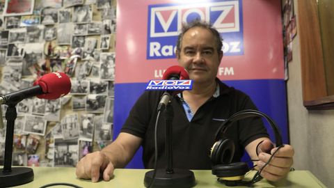 Flix Jorquera sigue al frente del programa Voces de Lugo, de Radio Voz