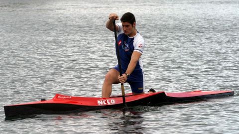 Regreso al trabajo en septiembre tras su gesta en Atenas 2004.