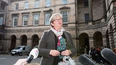 La diputada del Partido Nacionalista Escoc�s (SNP) Joanna Cherry, lidera la demanda presentada por 70 diputados contra el cierre  