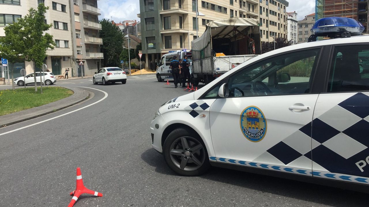 Da positivo por alcoholemia en Pontevedra e intenta tragarse el papel con el resultado de la prueba