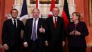 Johnson invit� a Downing Street a Macron, Erdogan y Merkel antes de la cumbre de la OTAN