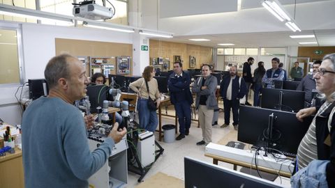 Uno de los talleres en los que pudieron conocer las�t�cnicas y aplicaciones que marcan el futuro del sector