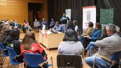 Presentaci&oacute;n del proyecto &laquo;Comedores responsables Km0&raquo; en el auditorio municipal de Chantada en octubre del 2025