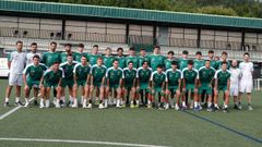 Plantilla del Coruxo para la temporada 2026/2027.