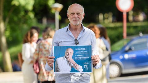 Manuel Cabezas present su lema de campaa