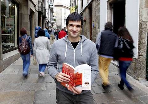 Eloy Moreno en Santiago con su �ltima novela.