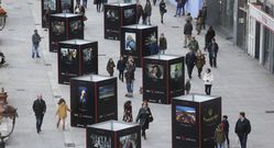 La muestra �Un a�o de Voz� est� instalada en el Cant�n Grande