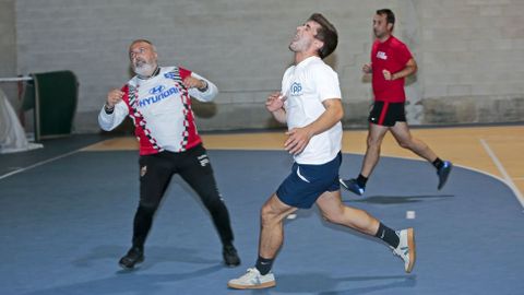 PARTIDO DE F�TBOL ENTRE EL PP Y EL PSOE DE PONTEVEDRA