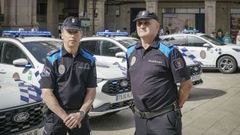 Juan Carlos Rodr�guez, de 60 a�os, trabaj� en�Seguridad Ciudadana, y Jos� Manuel Garc�a, de 61, en Atestados