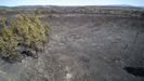 As qued el paisaje de Monforte y Pantn tras el incendio